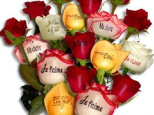 saint valentin
messages d'amour fleurs