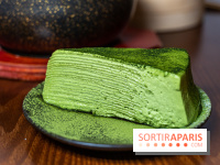 Matcha Ochaya , le café-restaurant de bubble tea de Paris - République - mille crêpes matcha