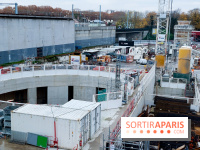 Le Grand Paris Express, visite du chantier de la gare Saint-Maur - Créteil, nos photos