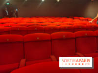 Visuels salles de spectacle et théâtres - salle de cinéma fauteuil rouge