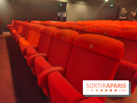 Visuels salles de spectacle et théâtres - salle de cinéma fauteuil rouge