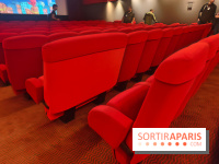 Visuels salles de spectacle et théâtres - salle de cinéma fauteuil rouge