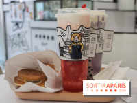 2D atelier, le salon de thé en noir et blanc