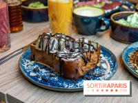Parenthèse Brunch, le nouveau brunch pas cher et gourmand Paris 10e -  pain perdu poire chocolat