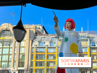 Yayoi Kusama face à la Samaritaine