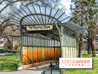  Le dernier édicule de type B d'Hector Guimard - Métro Porte Dauphine  -  A7C5187