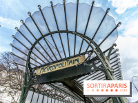 Le dernier édicule de type B d'Hector Guimard - Métro Porte Dauphine