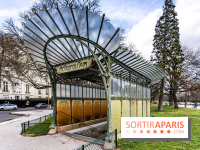  Le dernier édicule de type B d'Hector Guimard - Métro Porte Dauphine  -  A7C5199