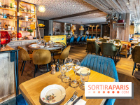 Papa Pool, le restaurant d'Arnaud Delvenne et Stéphane Rotenberg à Clamart -  salle
