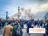 Manifestation Paris - Visuels - Réforme des retraites place Concorde