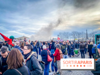 Manifestation Paris - Visuels - Réforme des retraites place Concorde
