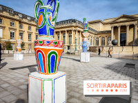 Exposition à l'Assemblée nationale : Alexandre Benjamin Navet décore la cour du Palais Bourbon  - IMG20230320100422