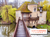 Moret-sur-Loing - citée médiévale - plus beaux détours de France - moulin