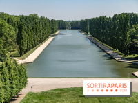 Le Gué, l'installation éphémère du Domaine de Sceaux qui fait marcher sur l'eau -  grand canal