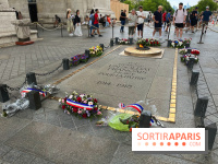 flamme soldat inconnu Arc de Triomphe