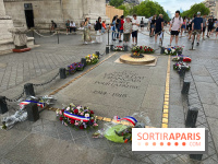 flamme soldat inconnu Arc de Triomphe