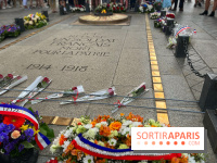 flamme soldat inconnu Arc de Triomphe