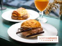 Glace insolite : la glace pain au chocolat de Sain