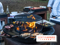 Garden barbecue au Trianon Palace à Versailles