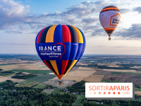 Montgolfière à Fontainebleau, vol au dessus de l'Ile-de-France -  A7C9005