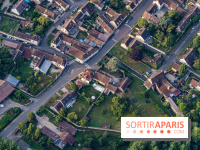 Montgolfière à Fontainebleau, vol au dessus de l'Ile-de-France -  A7C9012