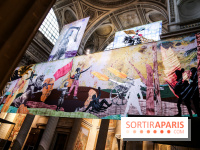 Raphaël Barontini, les photos de son installation monumentale au Panthéon