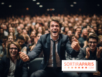 Photos d'Illustrations MidJourney : spectacles d'humour - 6