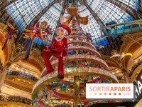 Le sapin de Noël des Galeries Lafayette Haussmann 2023 -  A7C7565