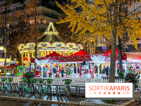 Le Marché de Noël de Boulogne Billancourt (92) : carrousel, vin chaud, illuminations - image00072