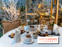 Le Tea Time du Joy à l'Hôtel Fouquet's sur sa terrasse d'hiver enchantée -  A7C9634