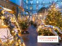 Le Tea Time du Joy à l'Hôtel Fouquet's sur sa terrasse d'hiver enchantée