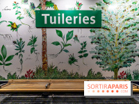 Le Métro Tuileries en mode végétal