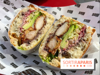 Kiss - Sandwich poulet frit, avocat, focaccia