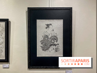 Exposition Sumi et Motion de la calligraphe japonaise Aya Wada à la galerie La Lison