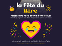 La Fête du rire, un événement gratuit et solidaire autour de l'humour le 5 mai prochain 