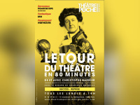 Le tour du théâtre en 80 minutes, de et avec Christophe Barbier