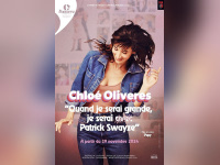 Chloé Oliveres à La Piccola Scala à Paris avec Quand je serai grande, je serai Patrick Swayze