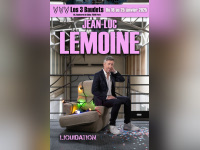 Jean-Luc Lemoine : tout savoir sur son nouveau spectacle Liquidation