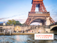 Jeux olympiques et paralympiques Paris 2024 - Visuel - Tour Eiffel