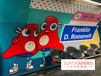 Jeux olympiques et paralympiques Paris 2024 - Visuel - métro Roosevelt