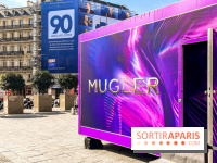 Mugler installe un pop up sensoriel et immersif avec des animations gratuites, à Paris