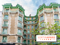 Insolite, la façade originale de la rue Blomet Paris 15e - photos