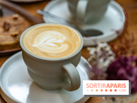 Fu Patisserie et coffee shop Paris 13e -  cafe latte