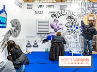 Urban Art Fair 2024 au Carreau du Temple, la foire internationale de street art - photos -  A7C2403