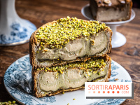 Nèulo Pâtisserie,le Paradis du flan par Pierre Jean Quinonero -  flan pistache