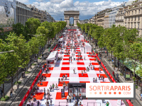 Grand pique nique des Champs-Élysées - photos