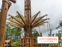 Parc Astérix : inauguration de la Tour Numérobis avec Jamel Debbouze