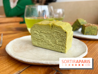 Restaurant Iné - Cheesecake matcha