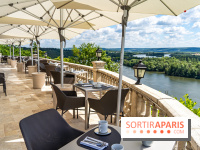 Le Brunch à volonté du belvédère au Domaine de la Corniche dans les Yvelines - photos -  terrasse