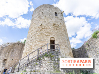 Le Château de la Roche Guyon, le château troglodyte dans le Val-d'Oise - 95 -  donjon